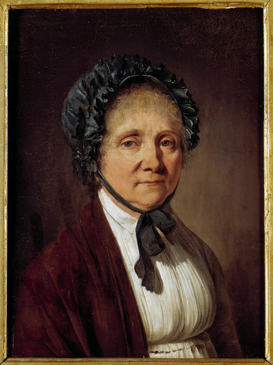 Portrét Madame Nicolas Vincent Arnault, matka spisovatele Antoine Vincent Arnault Obraz Louis Leopold Boilly od Louis Leopold Boilly