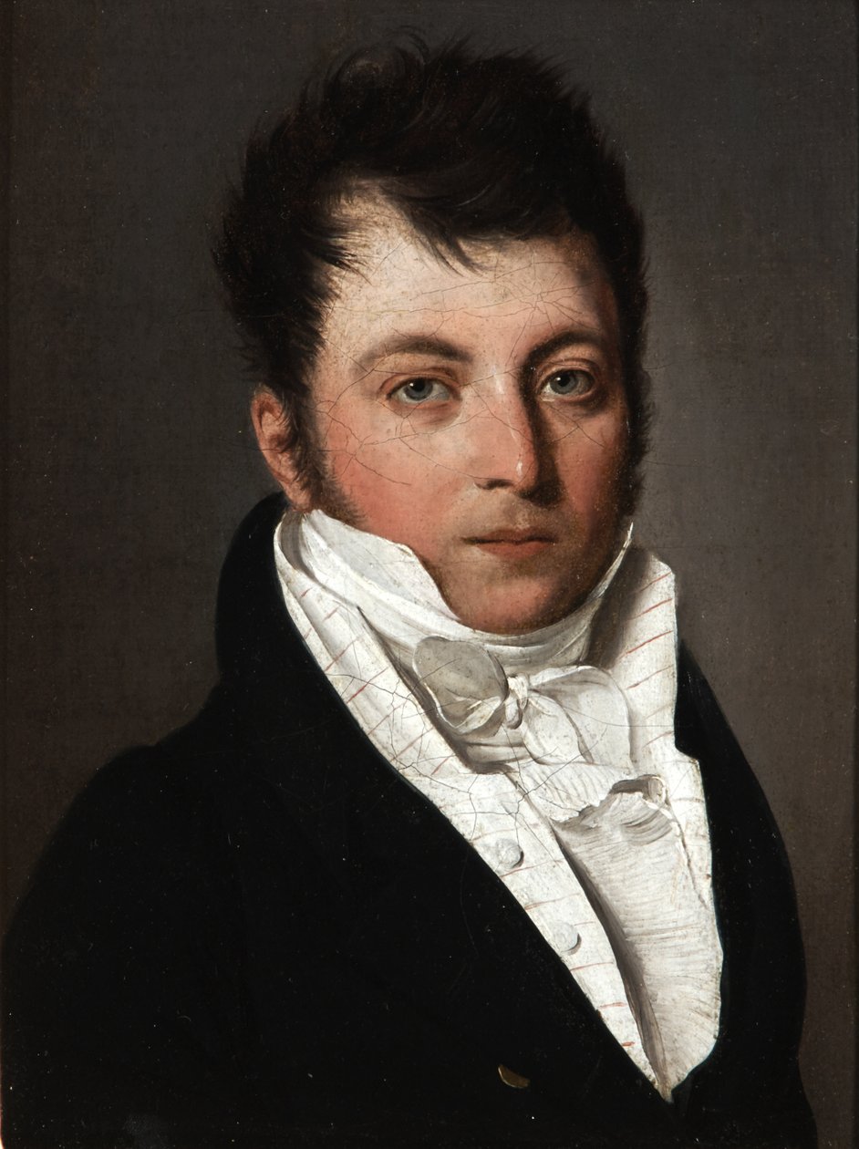 Portrét muže od Louis Leopold Boilly