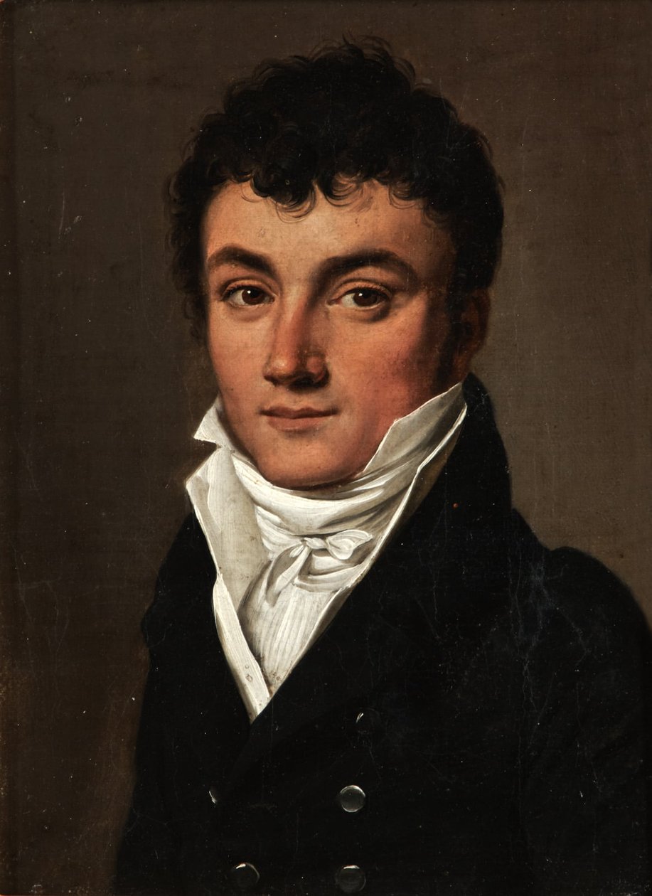 Portrét mladého muže od Louis Leopold Boilly