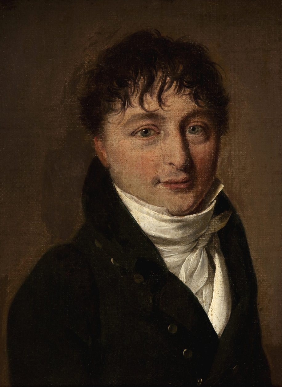 Portrét skladatele Charlese Gounoda 1818-1893 od Louis Leopold Boilly