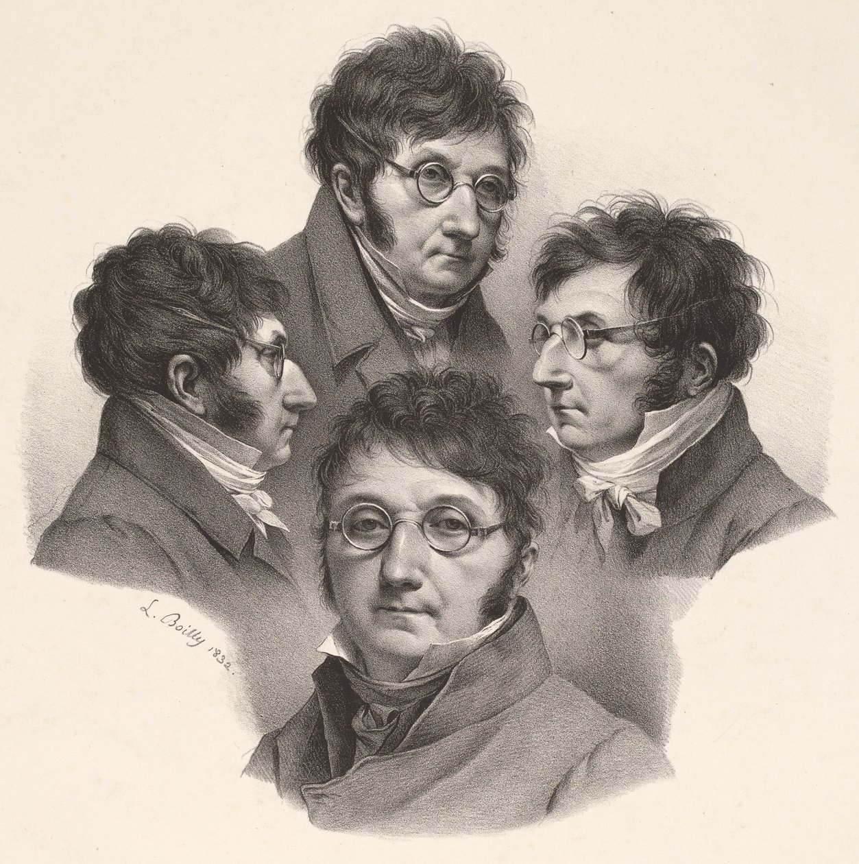 Autoportrét od Louis Leopold Boilly