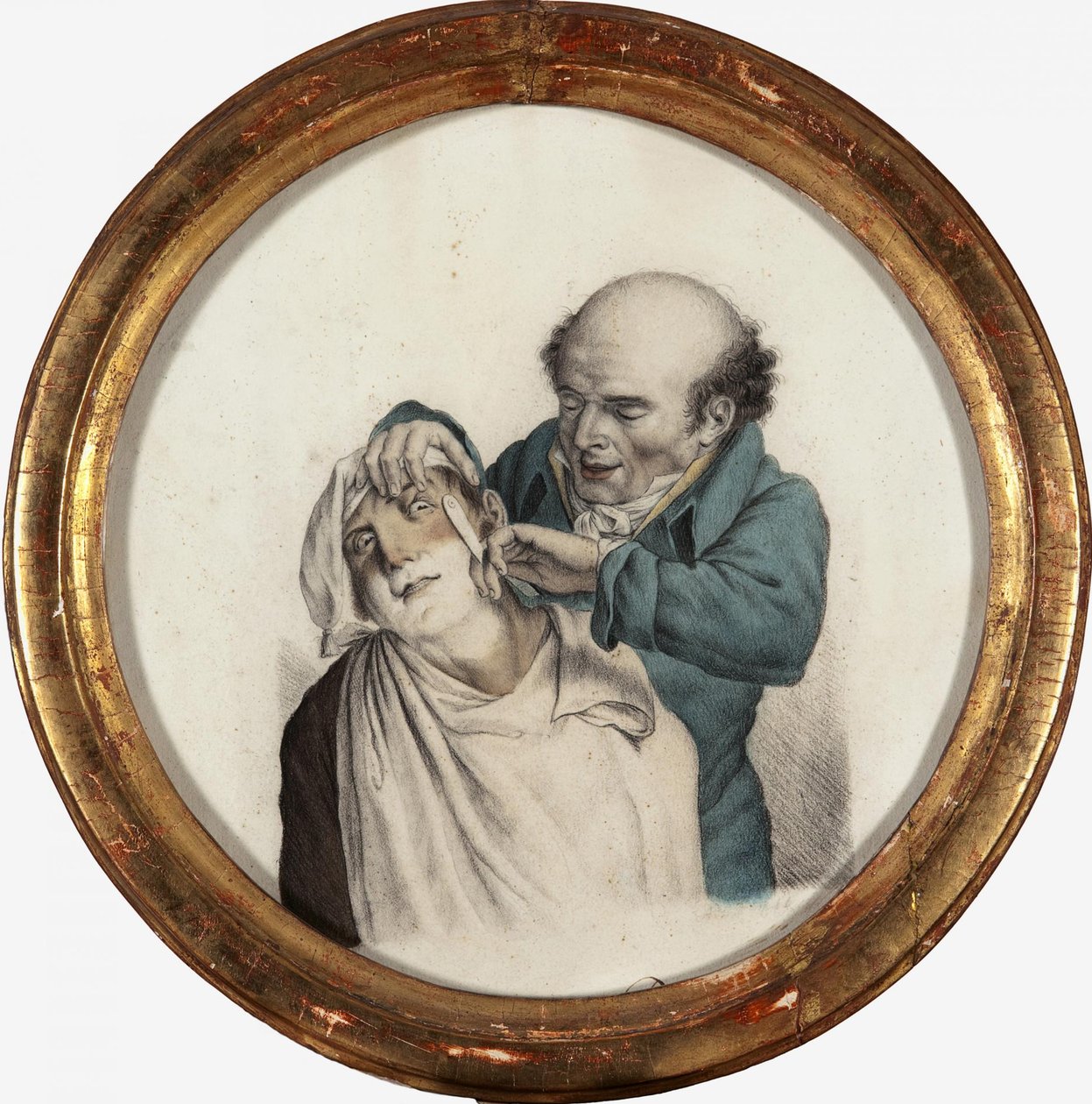 Šikovný holič, 1823 od Louis Leopold Boilly