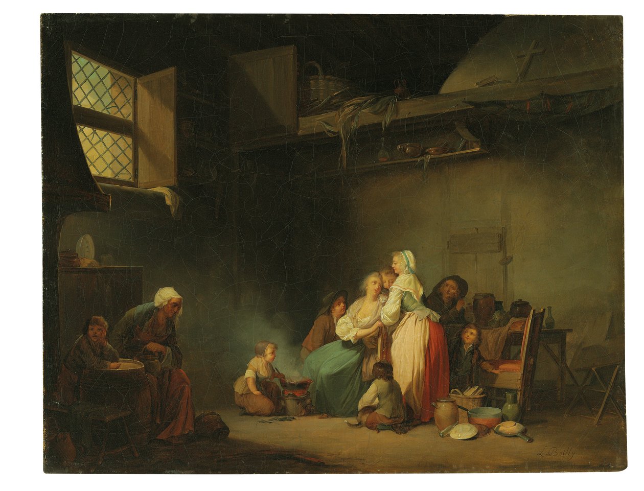 Polévka pro kočky od Louis Leopold Boilly