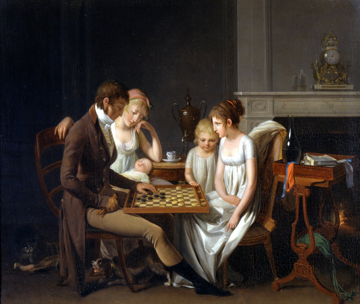 Obraz Ladies Part od Louise Leopolda Boillyho od Louis Leopold Boilly