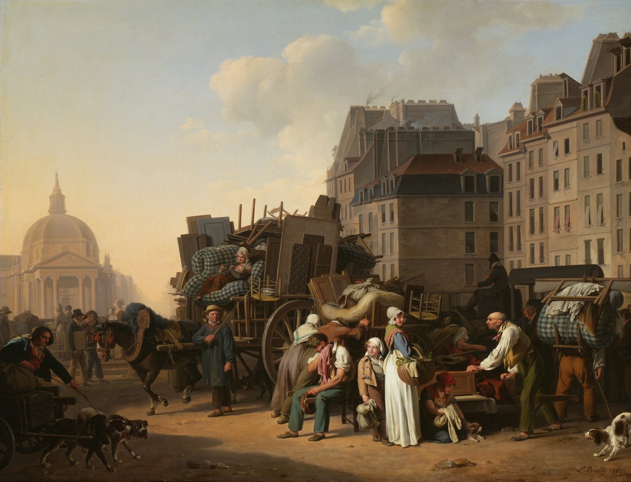 The Movings od Louis Leopold Boilly