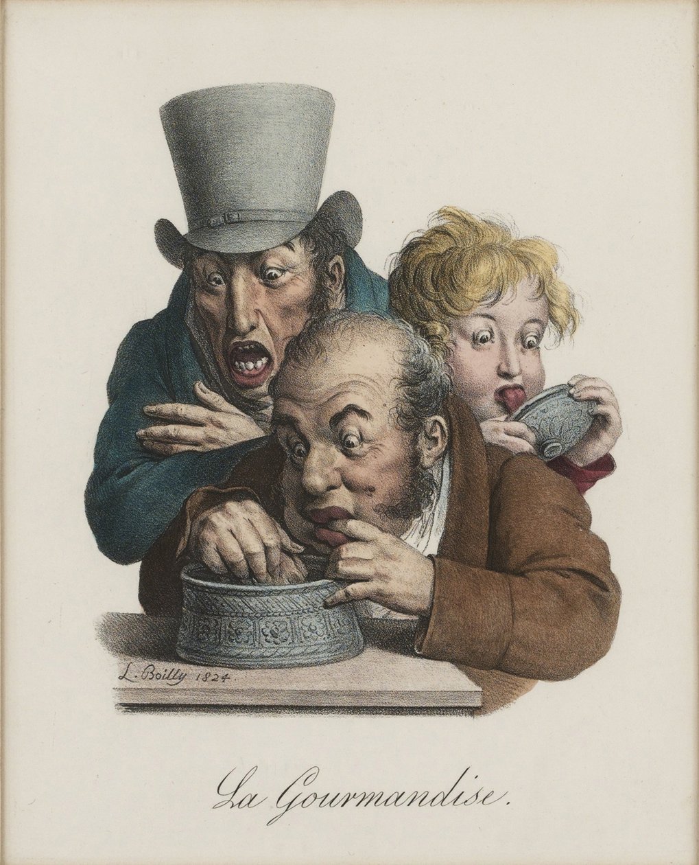Obžerství, 1824-1825 od Louis Leopold Boilly