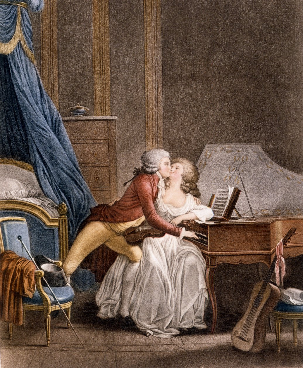 Předehra Niny. Rytina Boilly od Louis Leopold Boilly