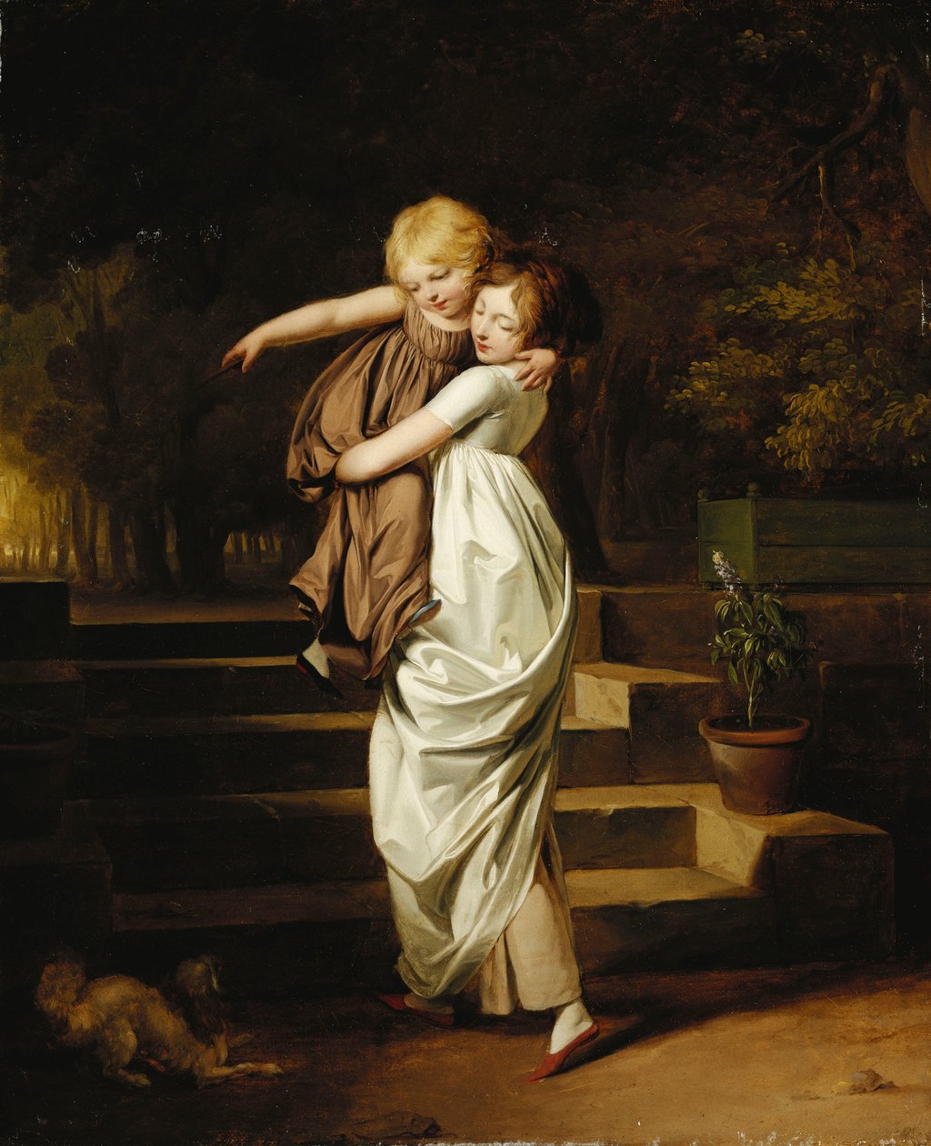 Dvě sestry; ty dvě sestry, od Louis Leopold Boilly