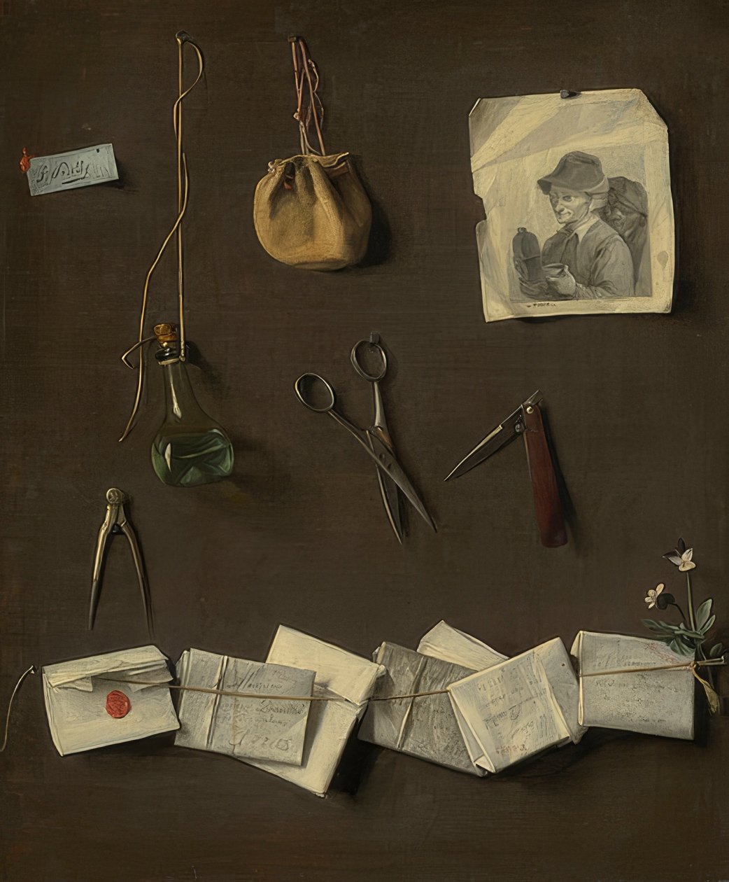 Různé předměty. Kolem roku 1785 od Louis Leopold Boilly