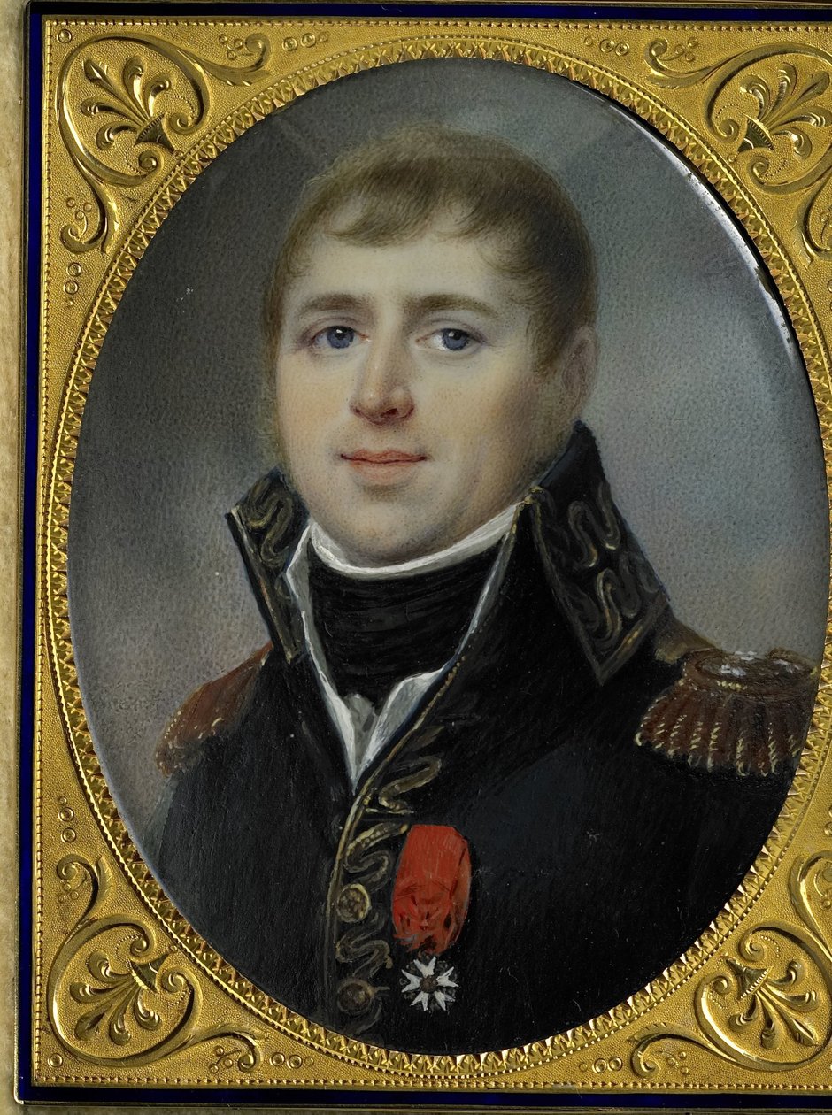 Carel Hendrik Ver Huell (1764-1845), viceadmirál Batavské flotily a ministr námořnictva Batavské republiky, vyznamenán Důstojnickým křížem Čestné legie, uděleným mu v roce 1804 od Louis Marie Sicard