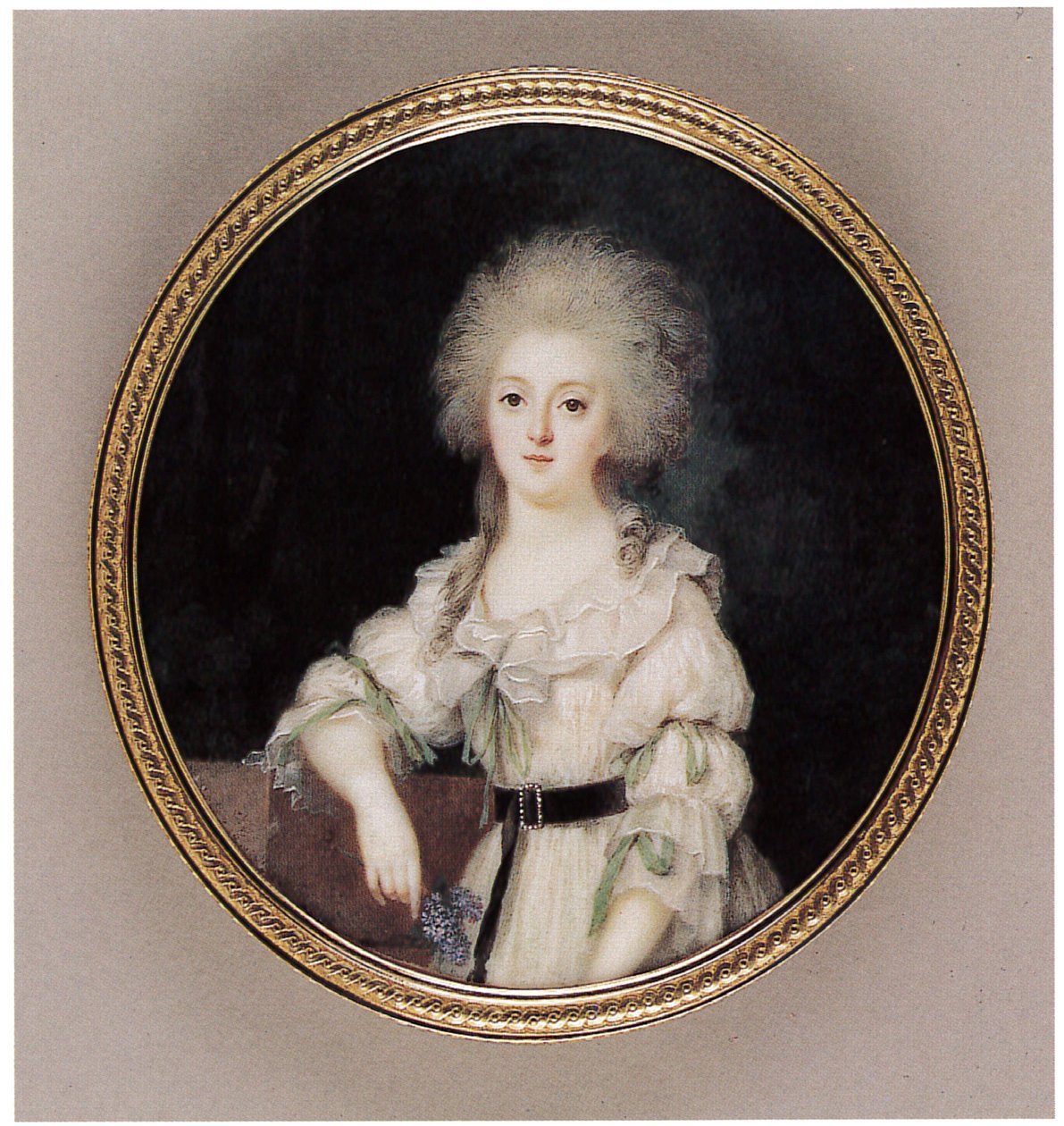 Madame Elisabeth z Francie od Louis Marie Sicard