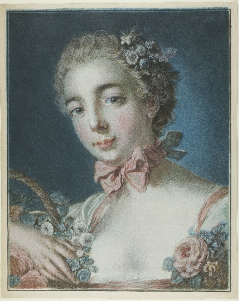 Vedoucí Flory od Louis Marin Bonnet