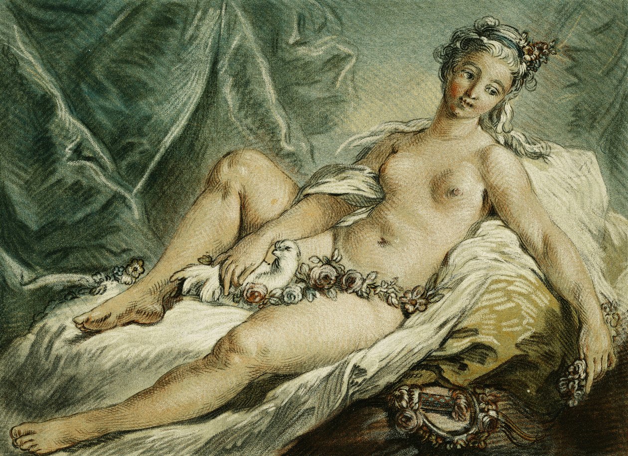 Probuzení Venuše podle F. Bouchera; Probuzení Venuše, podle F. Bouchera, 1769 od Louis Marin Bonnet
