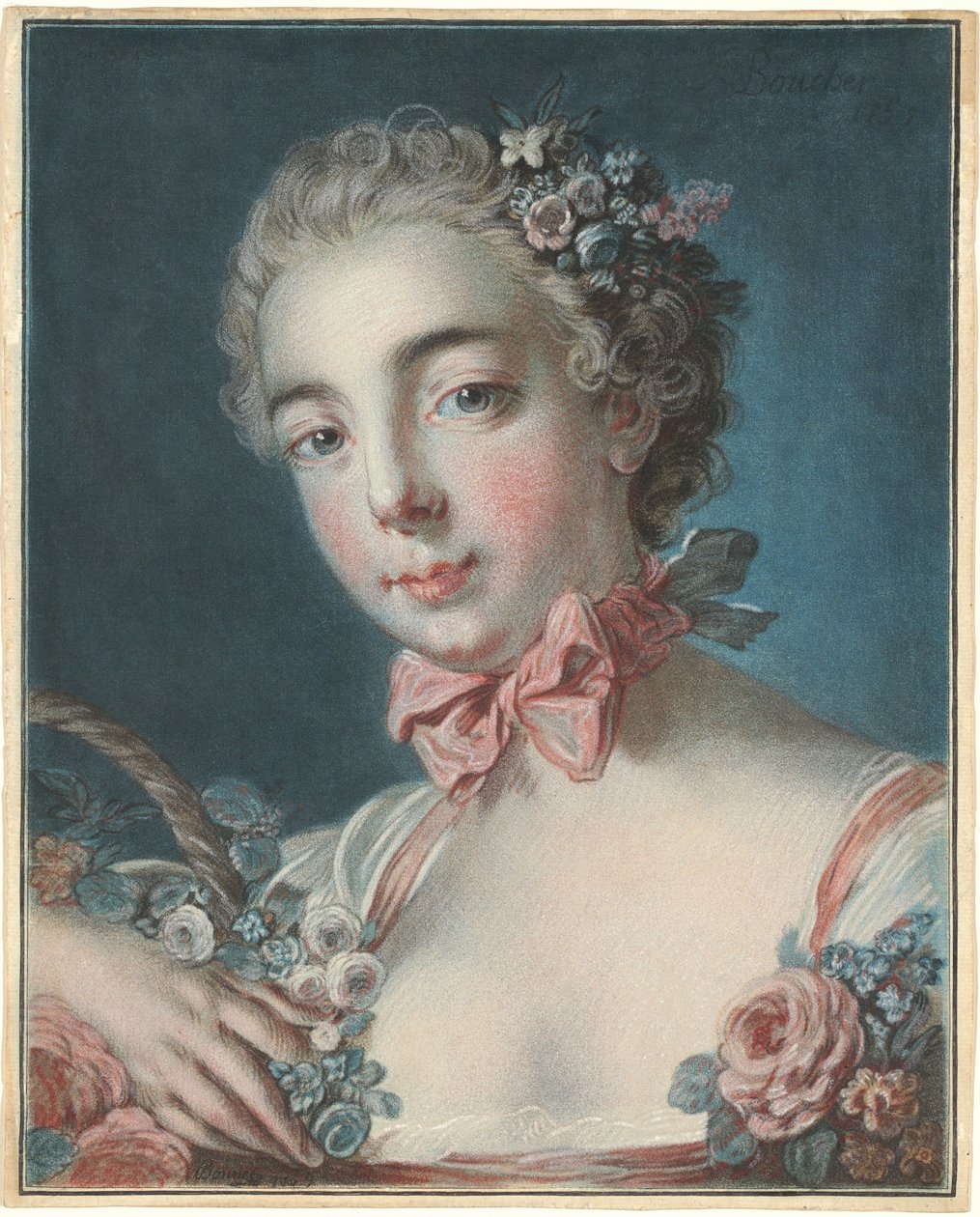 Vedoucí Flory od Louis Marin Bonnet after François Boucher