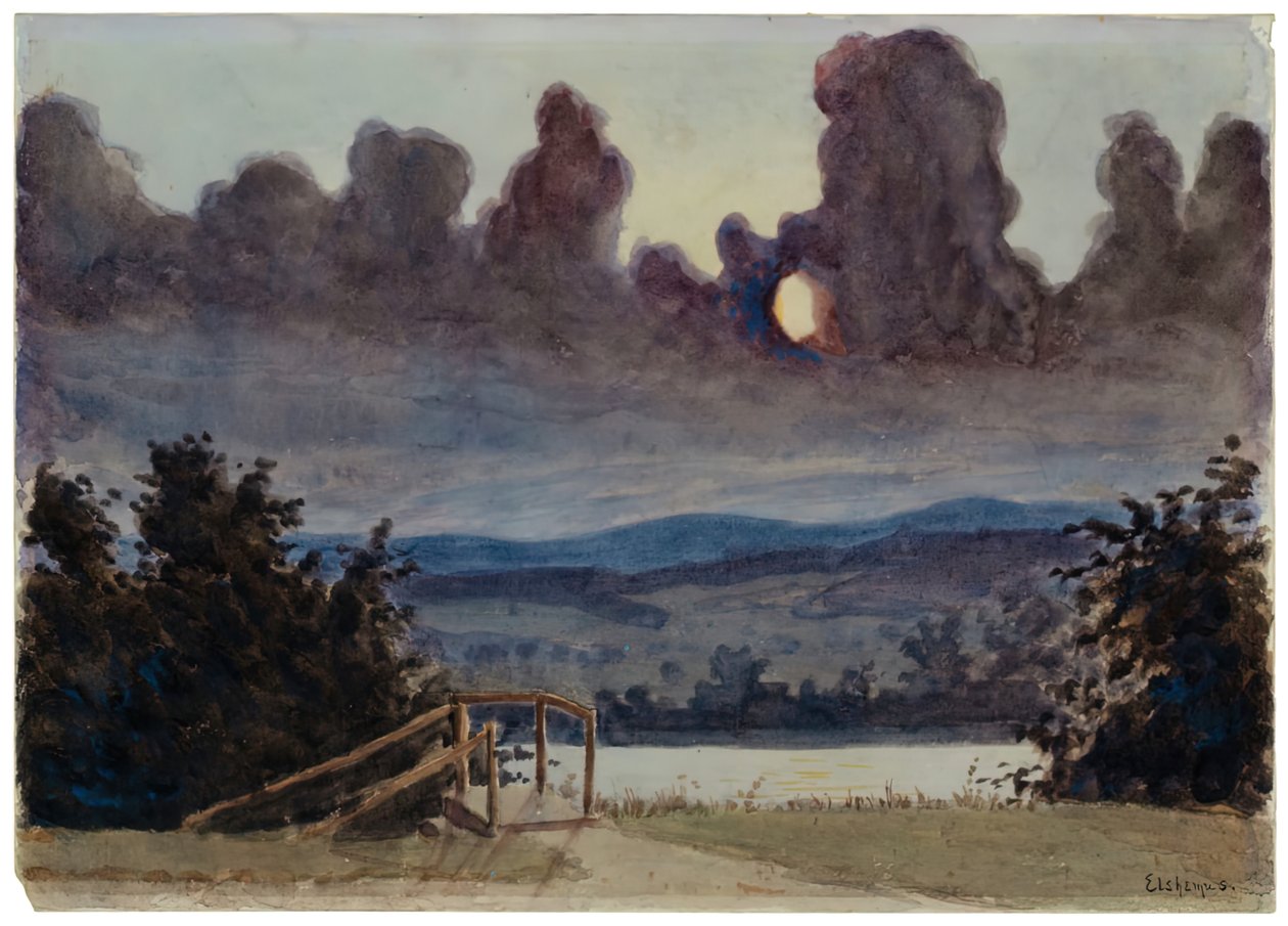 Temné mraky, c. 1901. od Louis Michel Eilshemius