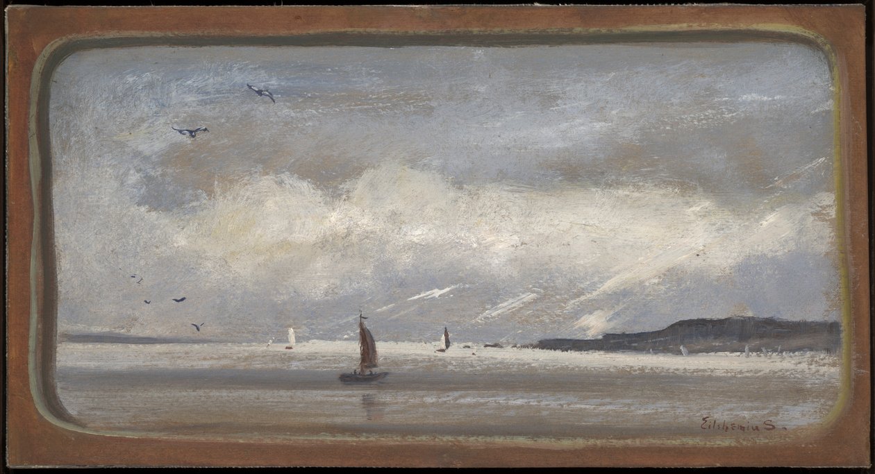 New York Harbour od Louis Michel Eilshemius