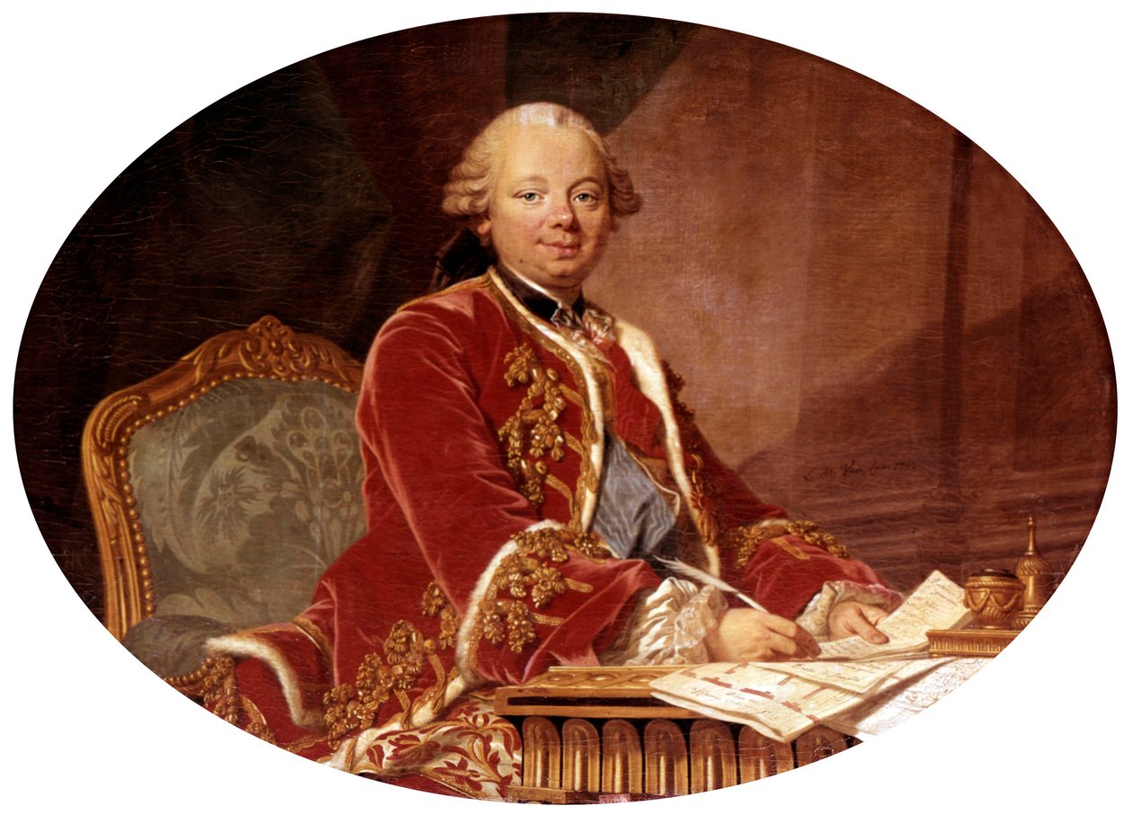 Etienne-Francois, vévoda z Choiseul-Stainville (1719-1785) od Louis Michel van Loo