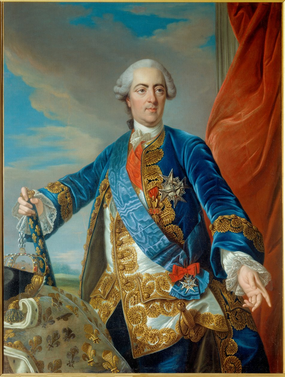 Portrét Ludvíka XV od Louis Michel van Loo