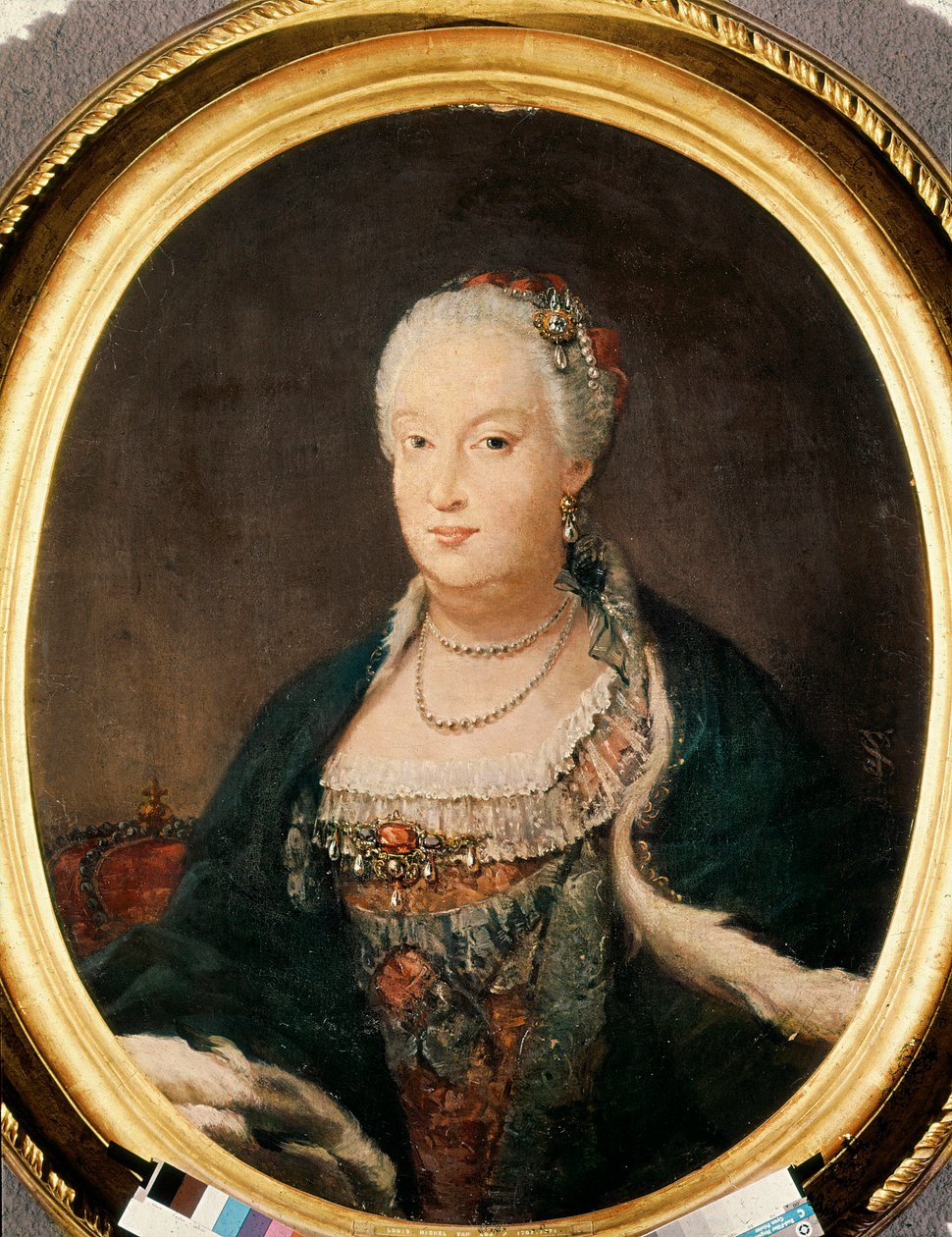 Barbara z Braganzy (1711-1758), španělská královna (1746-1758), manželka Ferdinanda VI. od Louis Michel van Loo