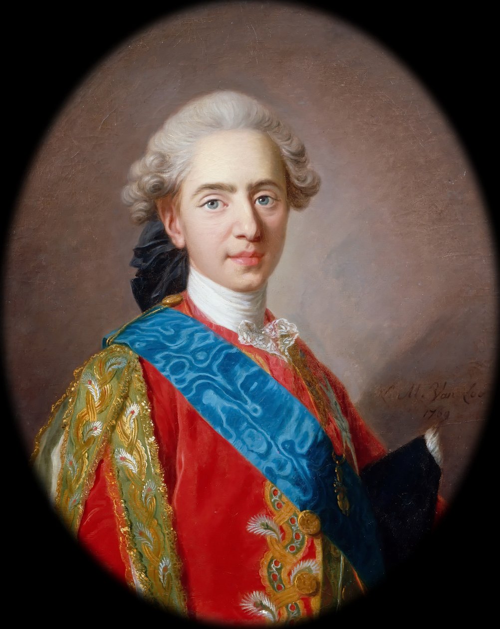 Louis-Auguste, vévoda z Berry 1754-1793, budoucí Ludvík XVI., král Francie od Louis Michel van Loo