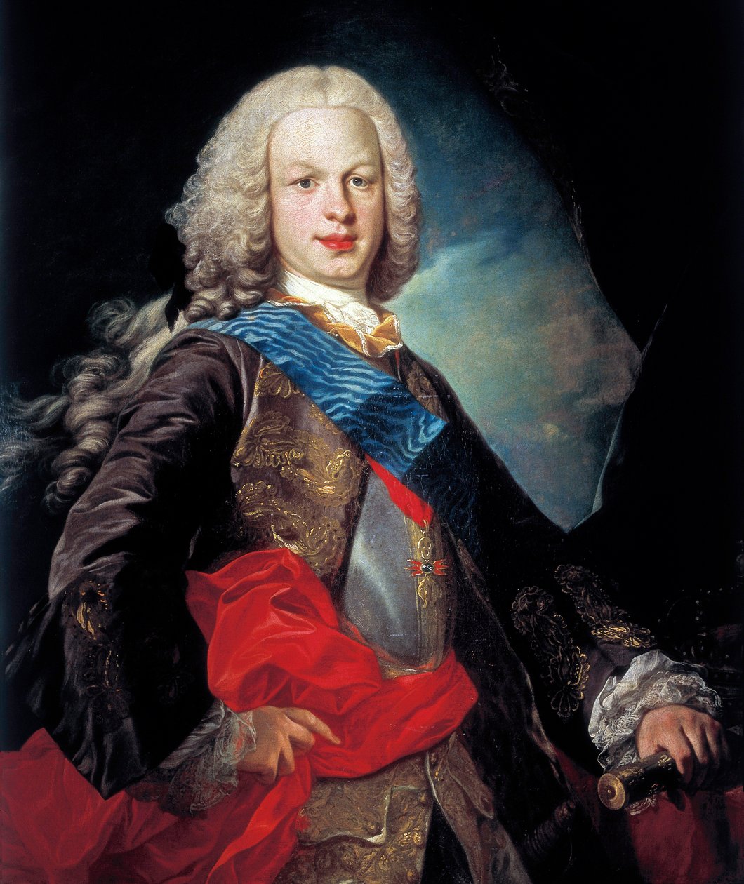 Portrét Ferdinanda VI. (Fernando VI od Louis Michel van Loo