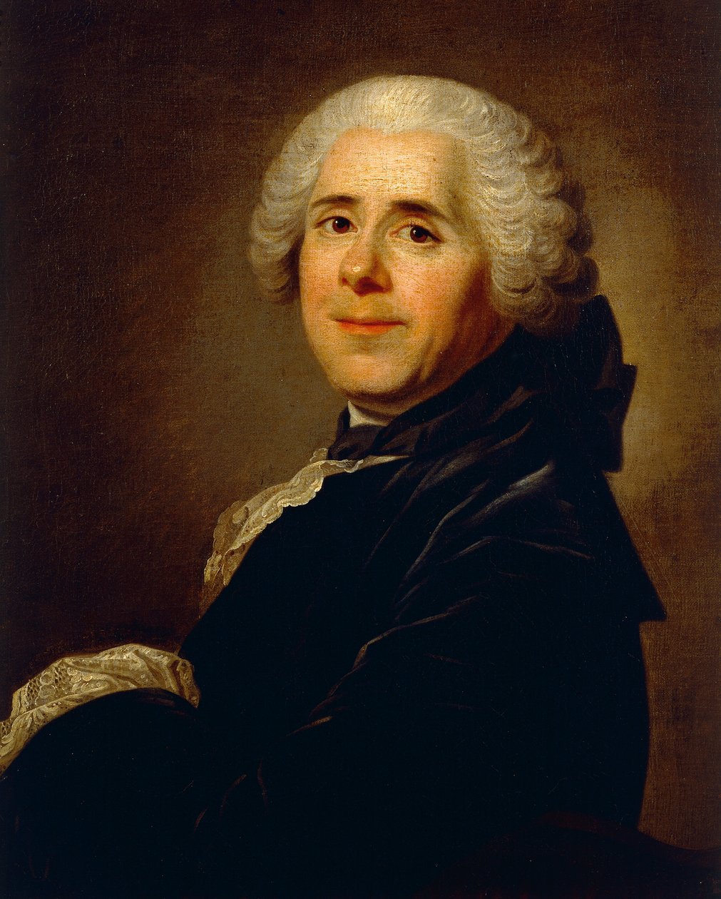 Portrét Pierra Carleta de Chamblain de Marivaux (Paříž od Louis Michel van Loo