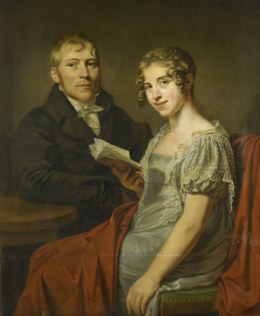 Hendrik Arend van den Brink (1783-1852) a jeho manželka Lucretia Johanna van de Poll (1790-1850) od Louis Moritz