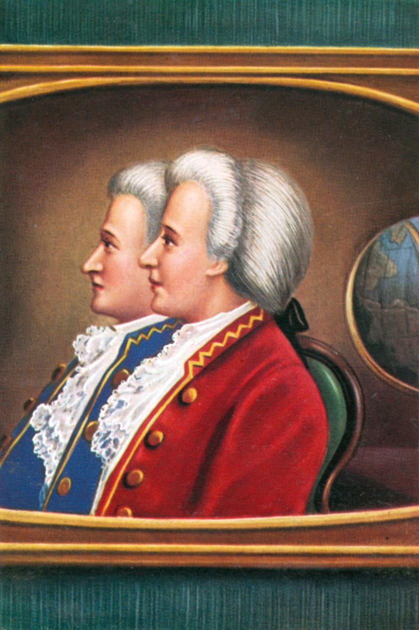 Bratři Montgolfierové Joseph od Louis Nicolas van (after) Blarenberghe