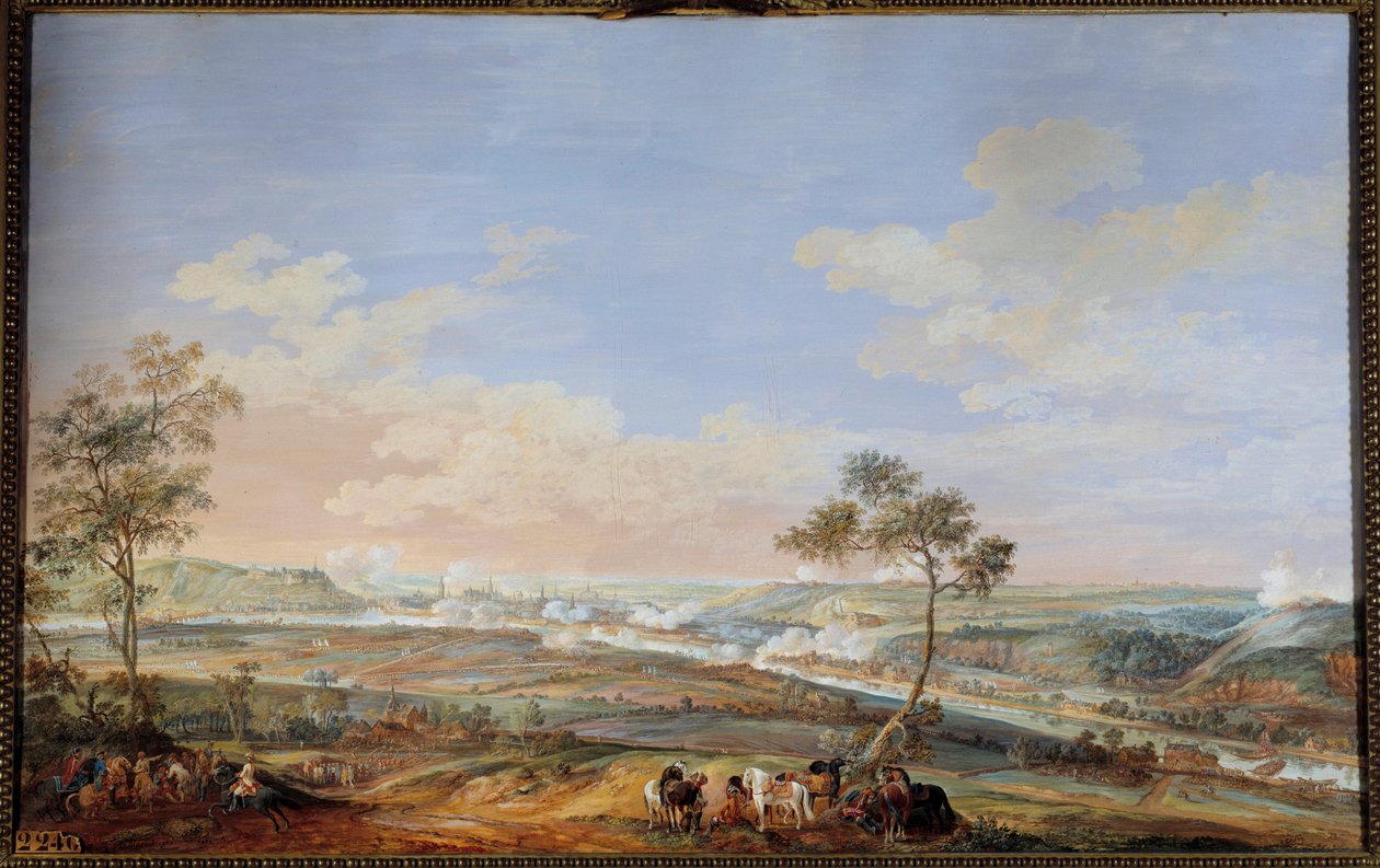 Válka o rakouské dědictví od Louis Nicolas van Blarenberghe