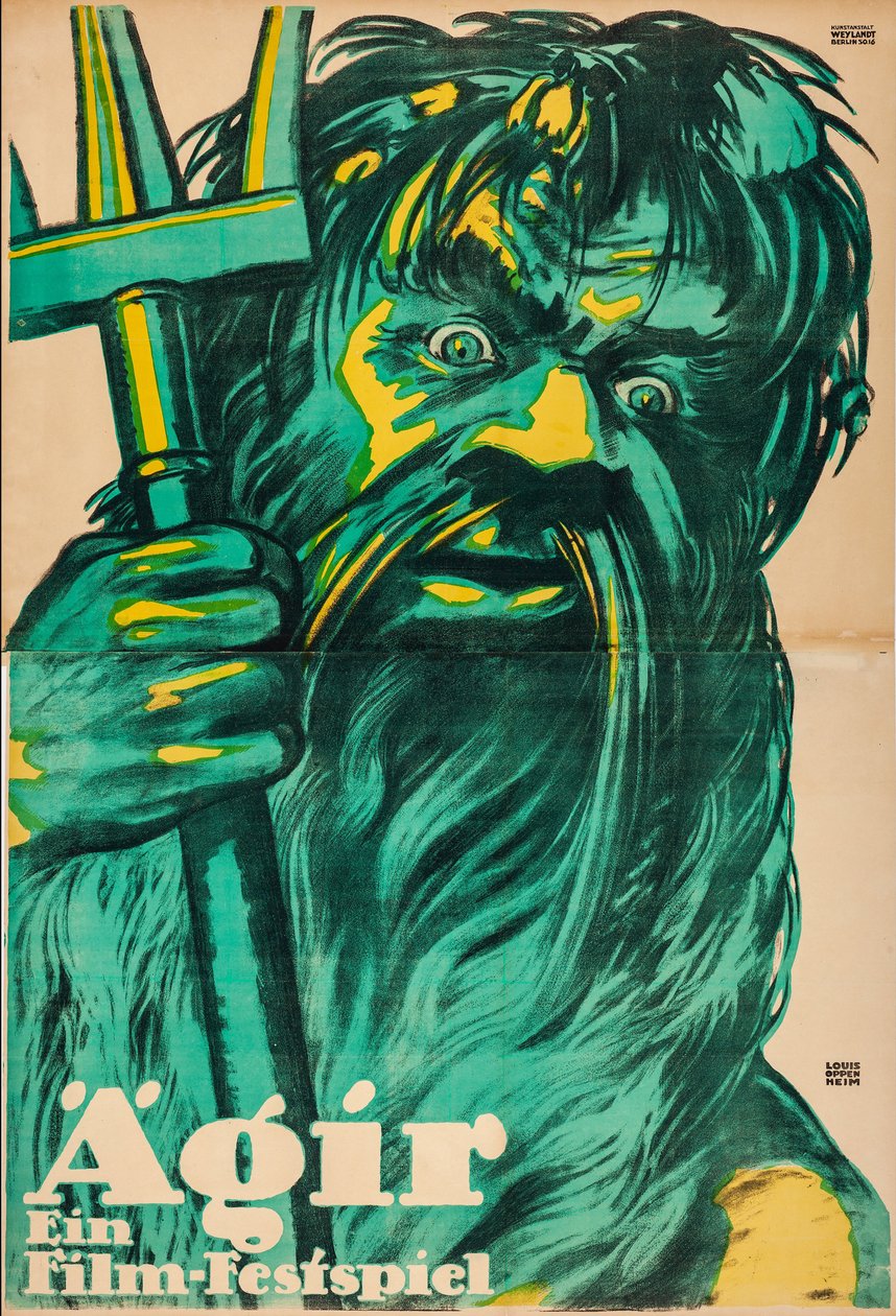 Aegir. Filmový festival, 1918. od Louis Oppenheim