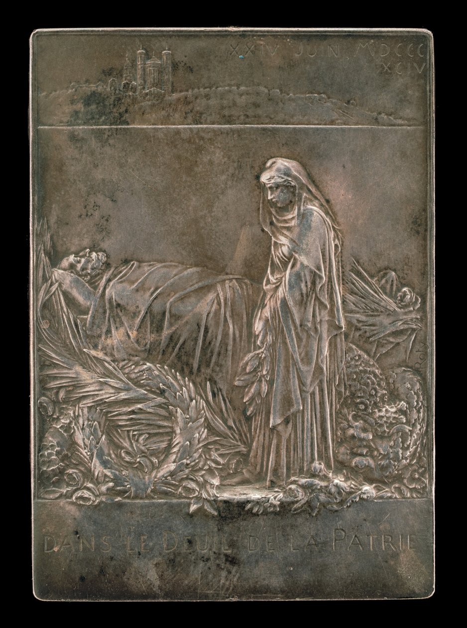 Francie Smutek za prezidentem republiky [reverse], 1894. od Louis Oscar Roty