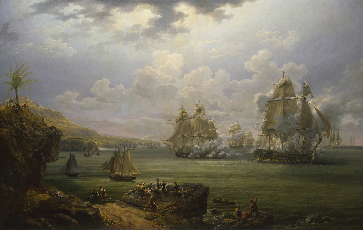 Boj fregaty Poursuivante proti britské lodi Hercule, 28. června 1803, 1803. od Louis Philippe Crepin