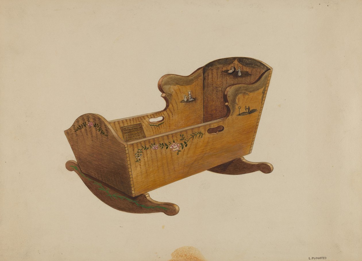Kolébka, c. 1936. od Louis Plogsted