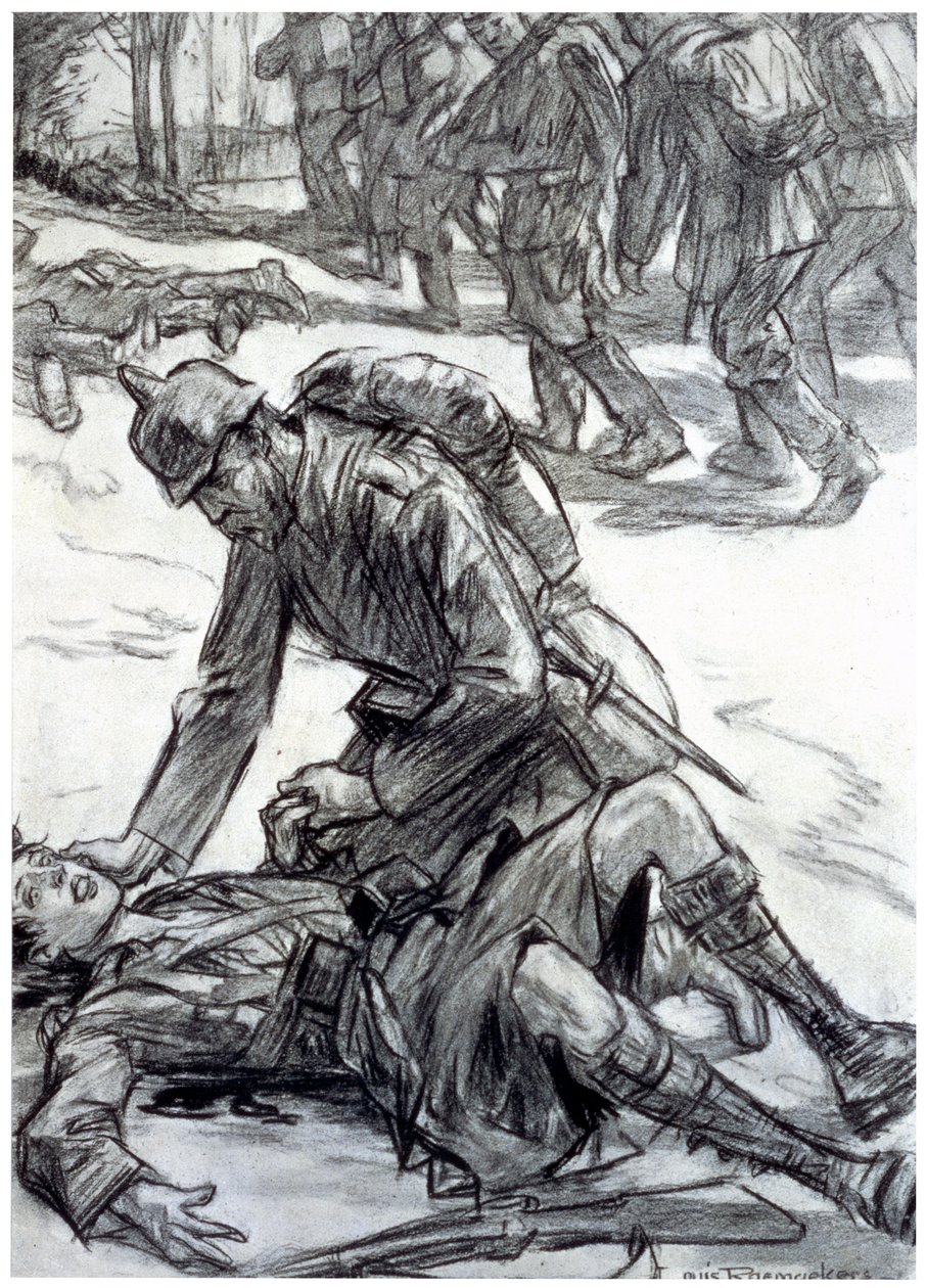 „Jsi to ty, matko“, 1916 od Louis Raemaekers