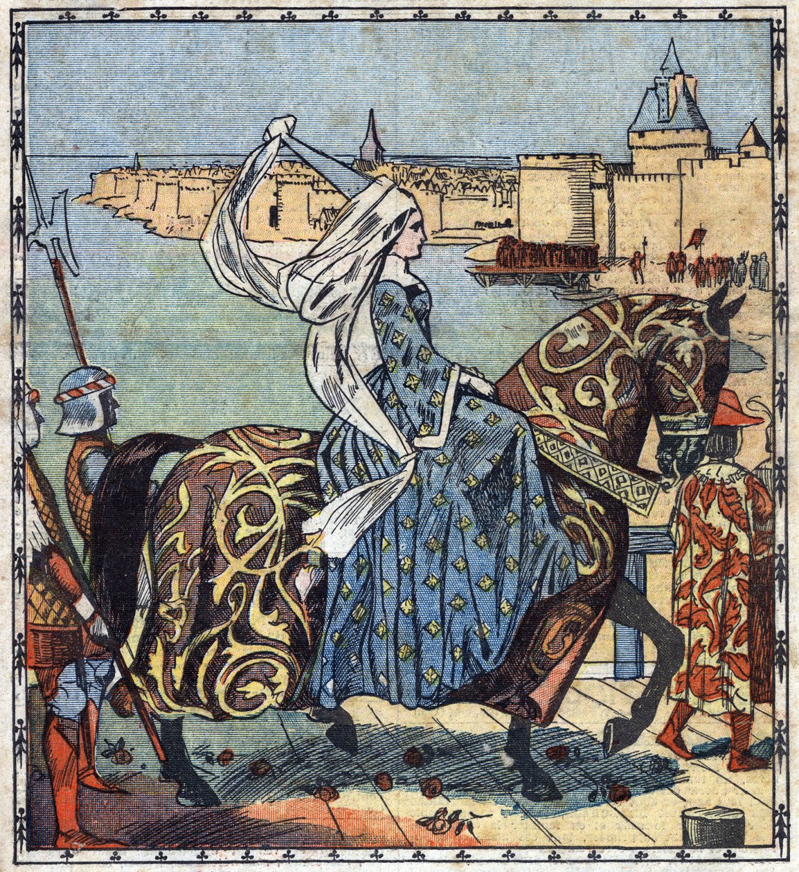 Anna, vévodkyně bretaňská (Anna Bretaňská) od Louis Roger