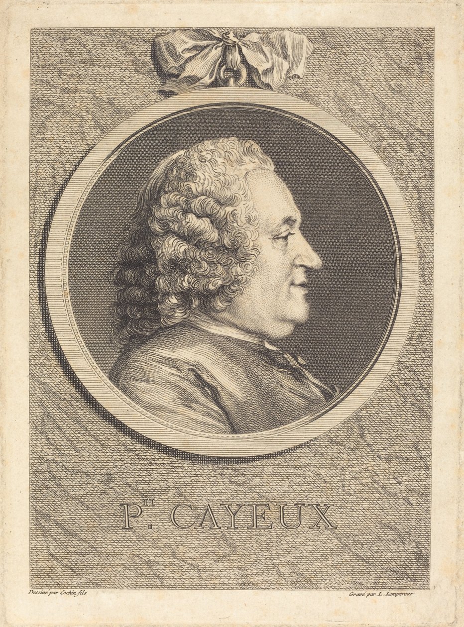 Philippe Cayeux od Louis Simon Lempereur after Charles Nicolas Cochin II