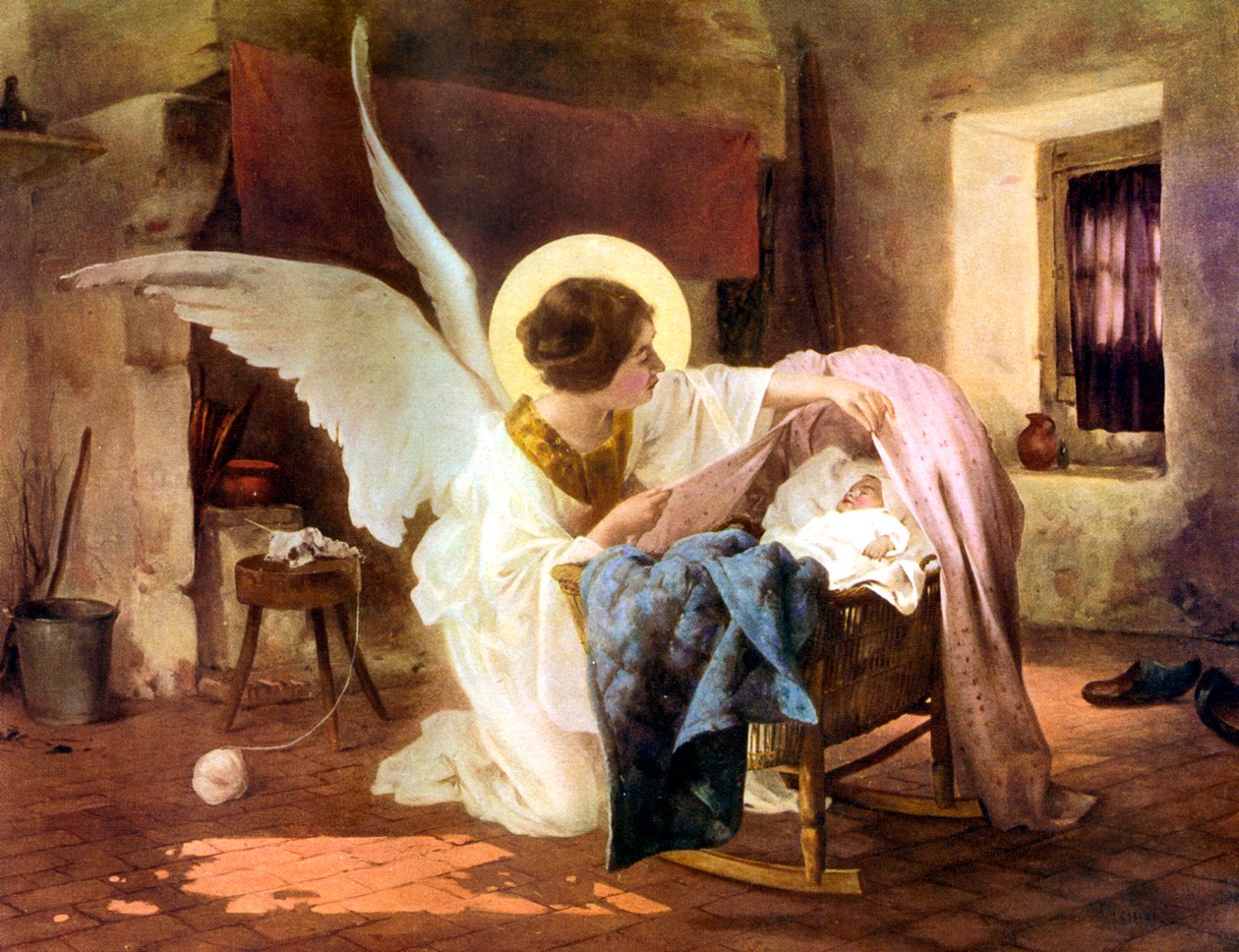 Anděl strážný, 1926. od Louis Tessier