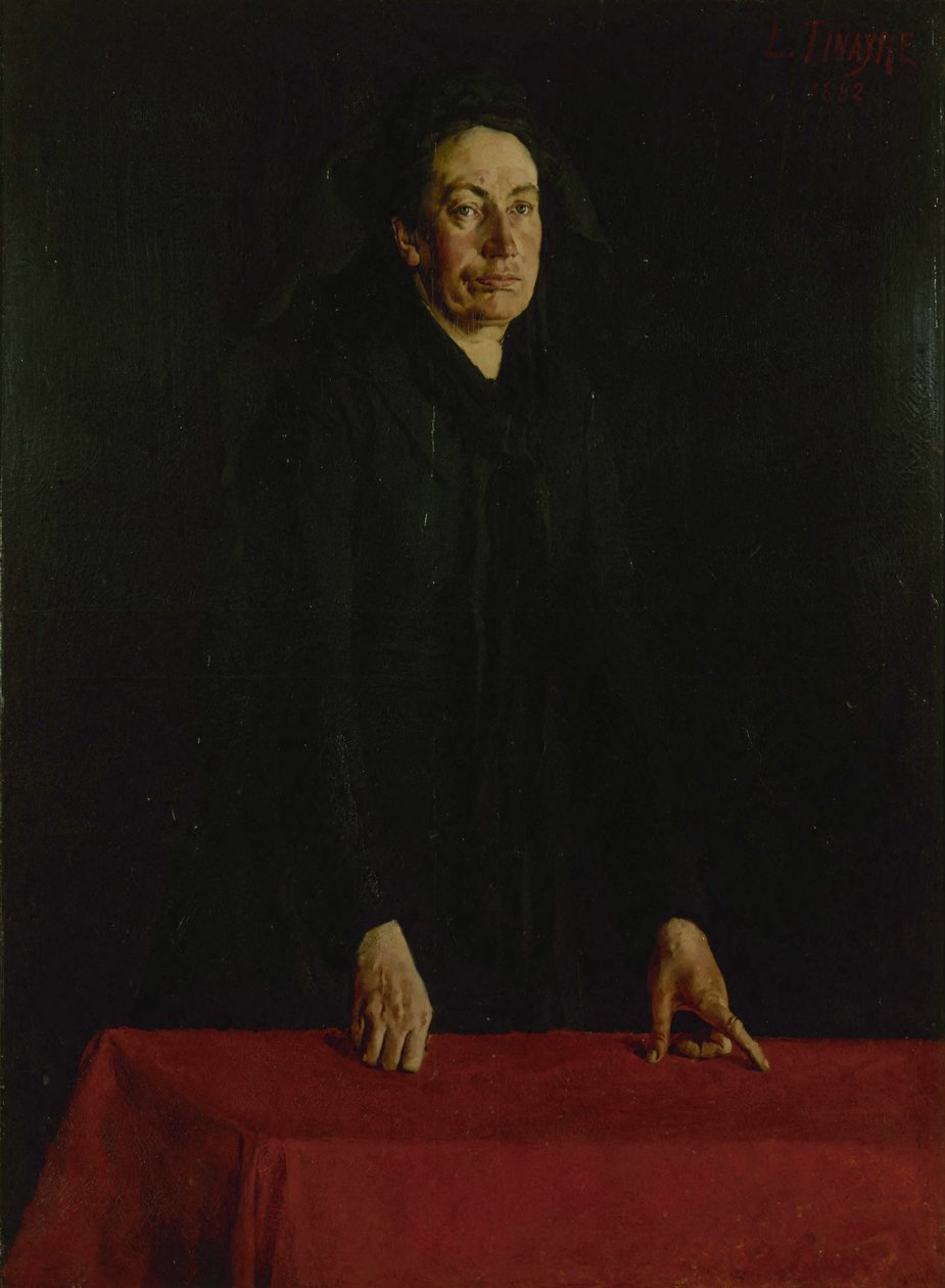 Portrét Louise Michel 1830-1905, 1882. od Louis Tinayre