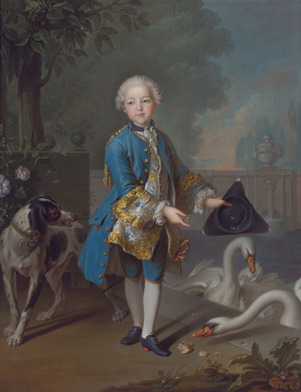 Louis Philippe Joseph dOrléans 1747-1793, zvaný Philippe Égalité od Louis Tocqué