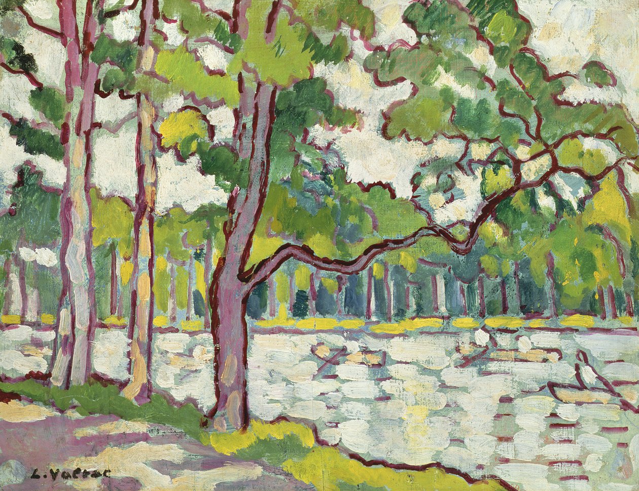 Bois de Boulogne od Louis Valtat