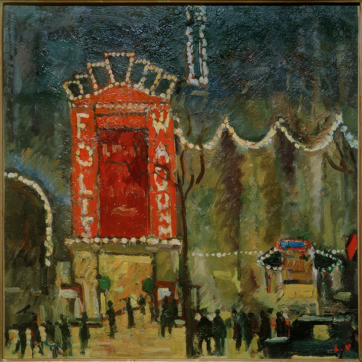Divadlo Folies Wagram od Louis Valtat