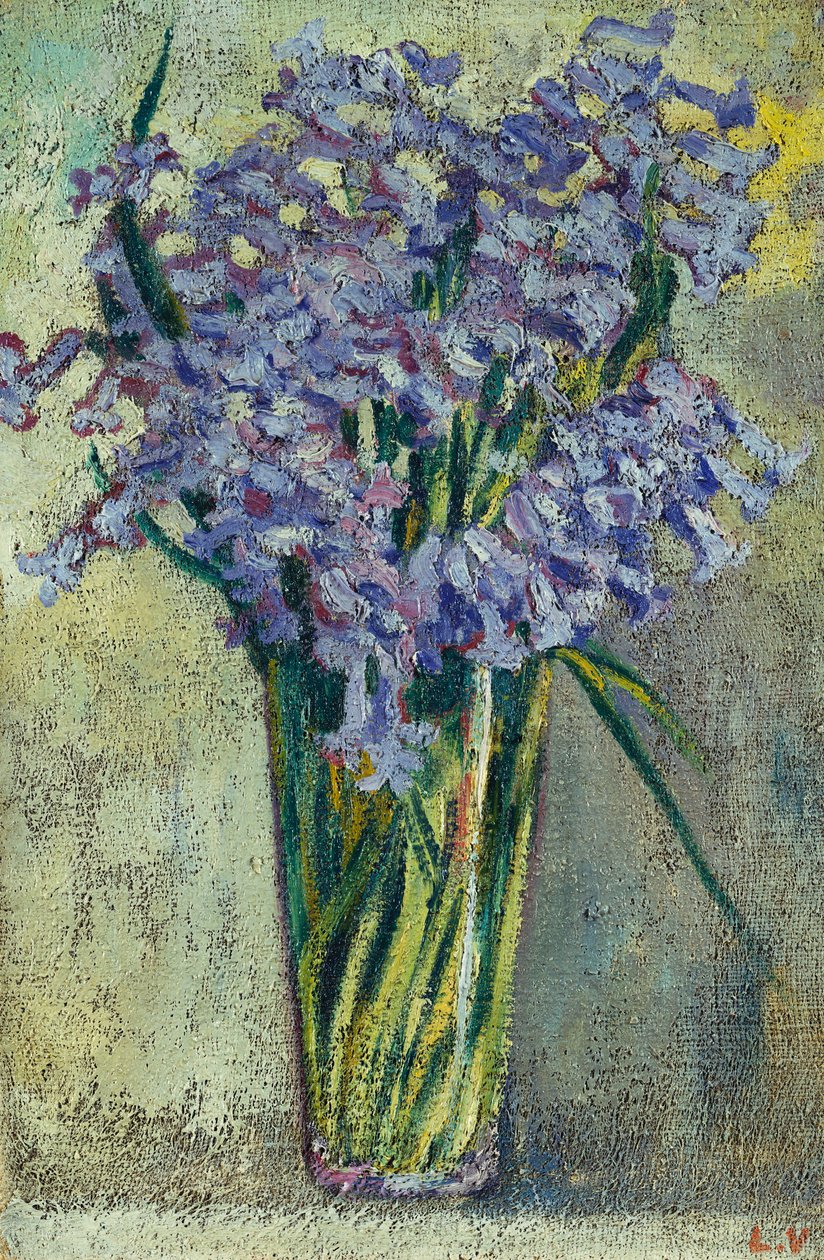 Skleněná váza s květinami, kolem roku 1910 (olej na plátně) od Louis Valtat