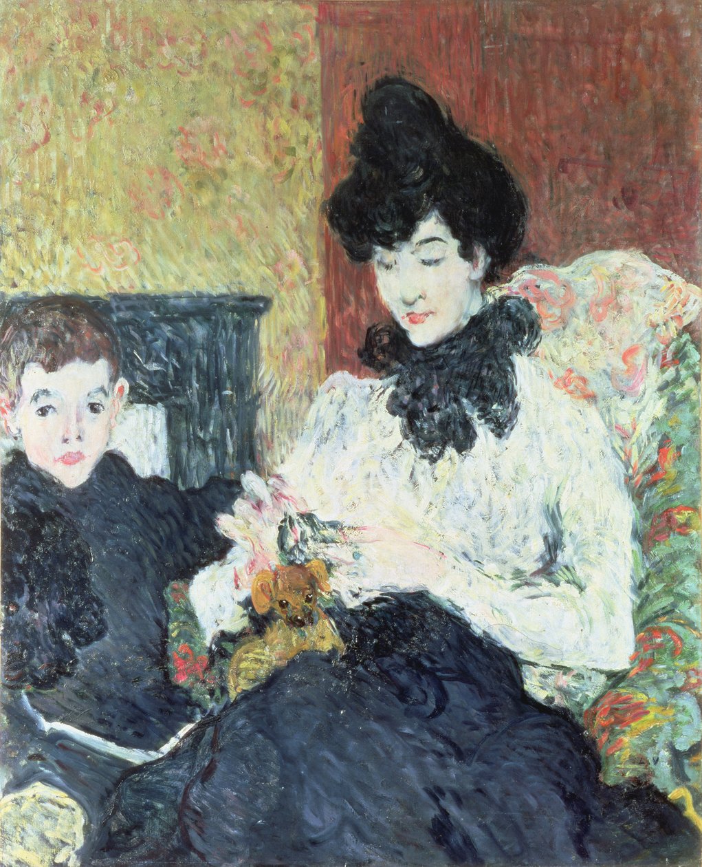 Madame Doubrere a její syn od Louis Valtat