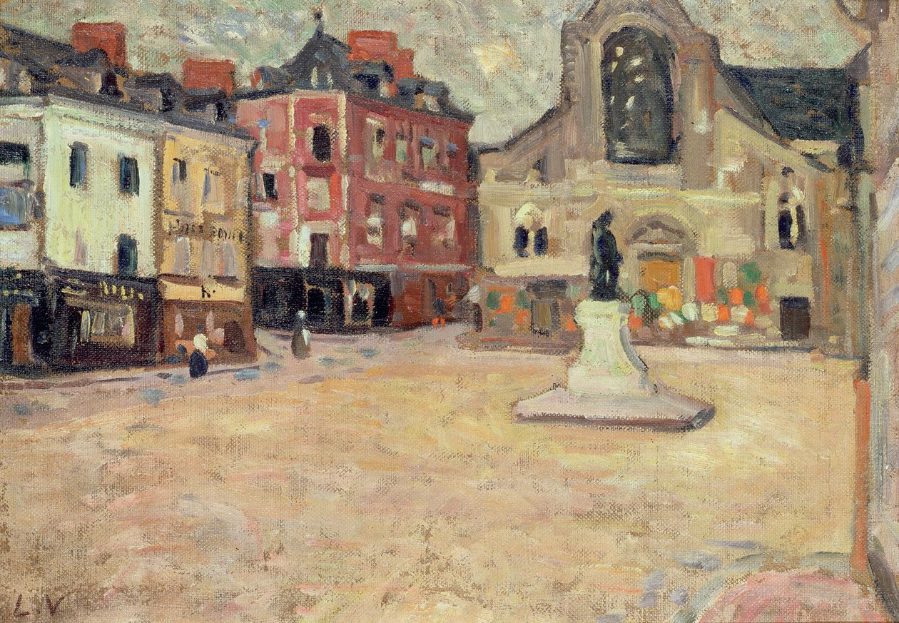 Místo Bernay od Louis Valtat