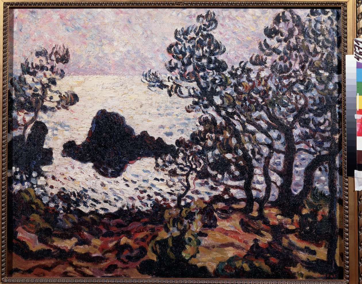 Moře v Antheoru od Louis Valtat