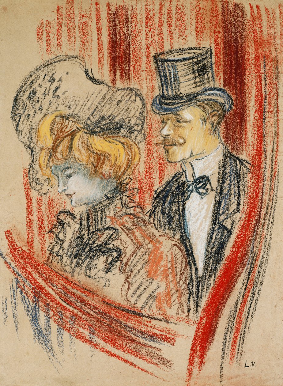 Krabice; La Loge od Louis Valtat