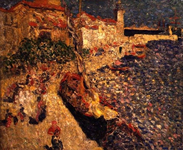 Přístav, kolem roku 1915 (olej na plátně) od Louis Valtat