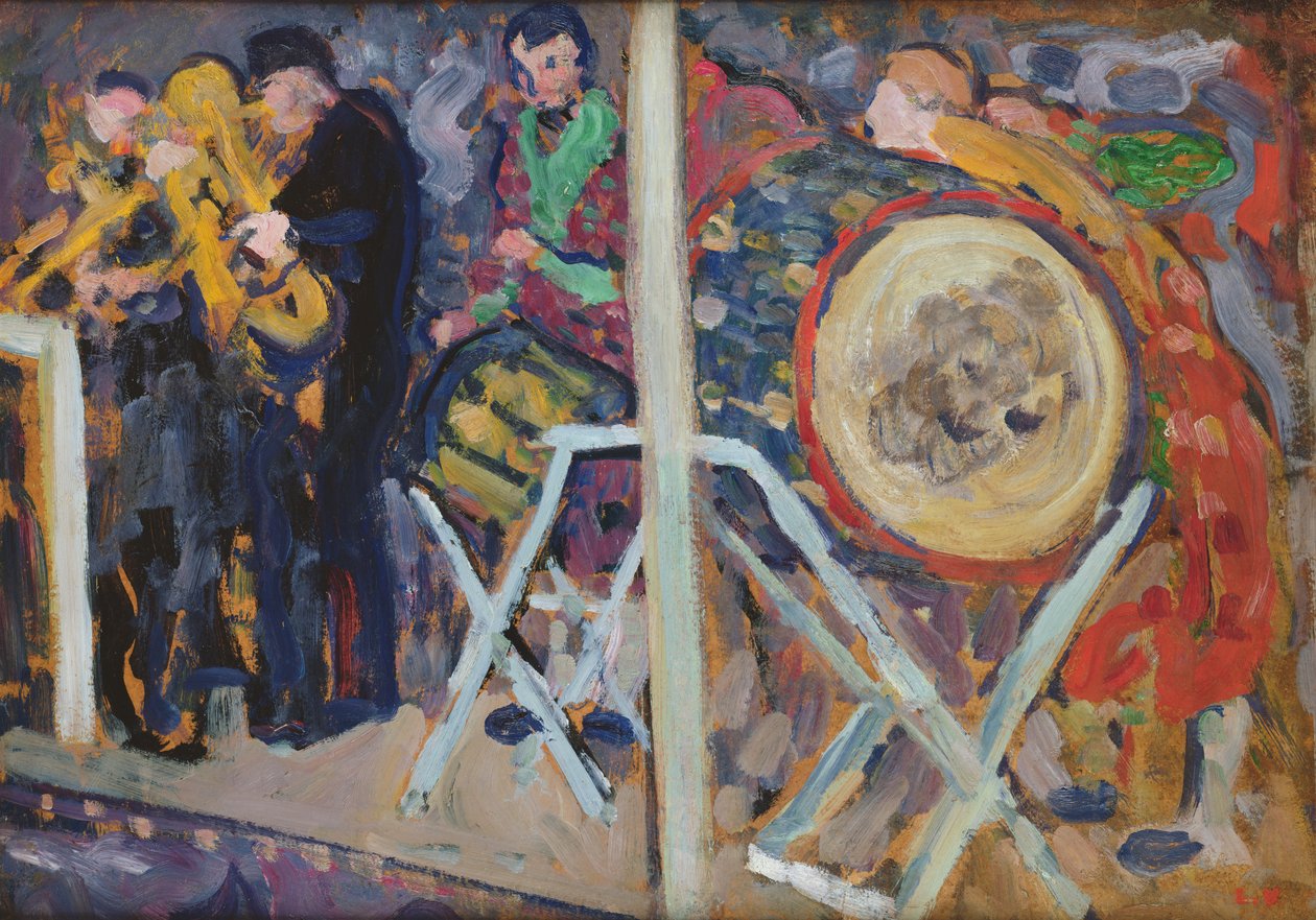 Karnevalový průvod od Louis Valtat