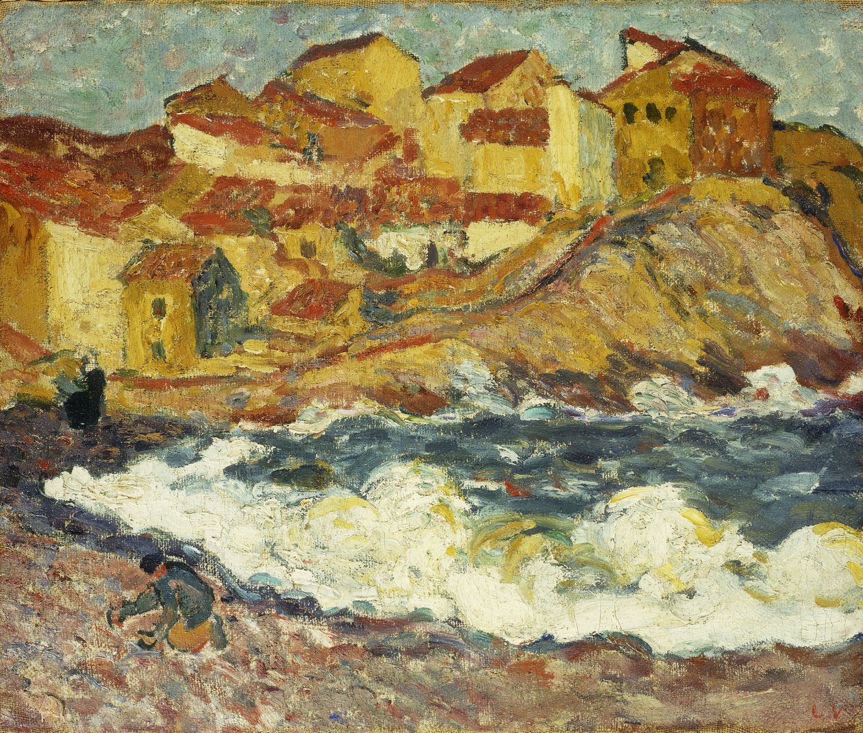 Vesnice u moře od Louis Valtat