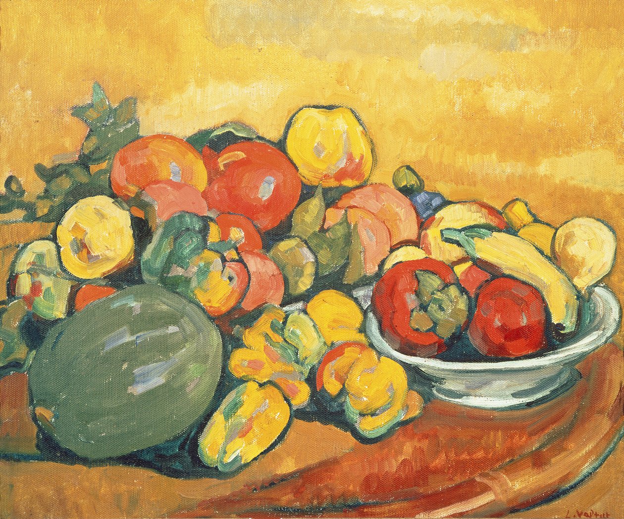 Zelenina a ovoce (olej na plátně) od Louis Valtat